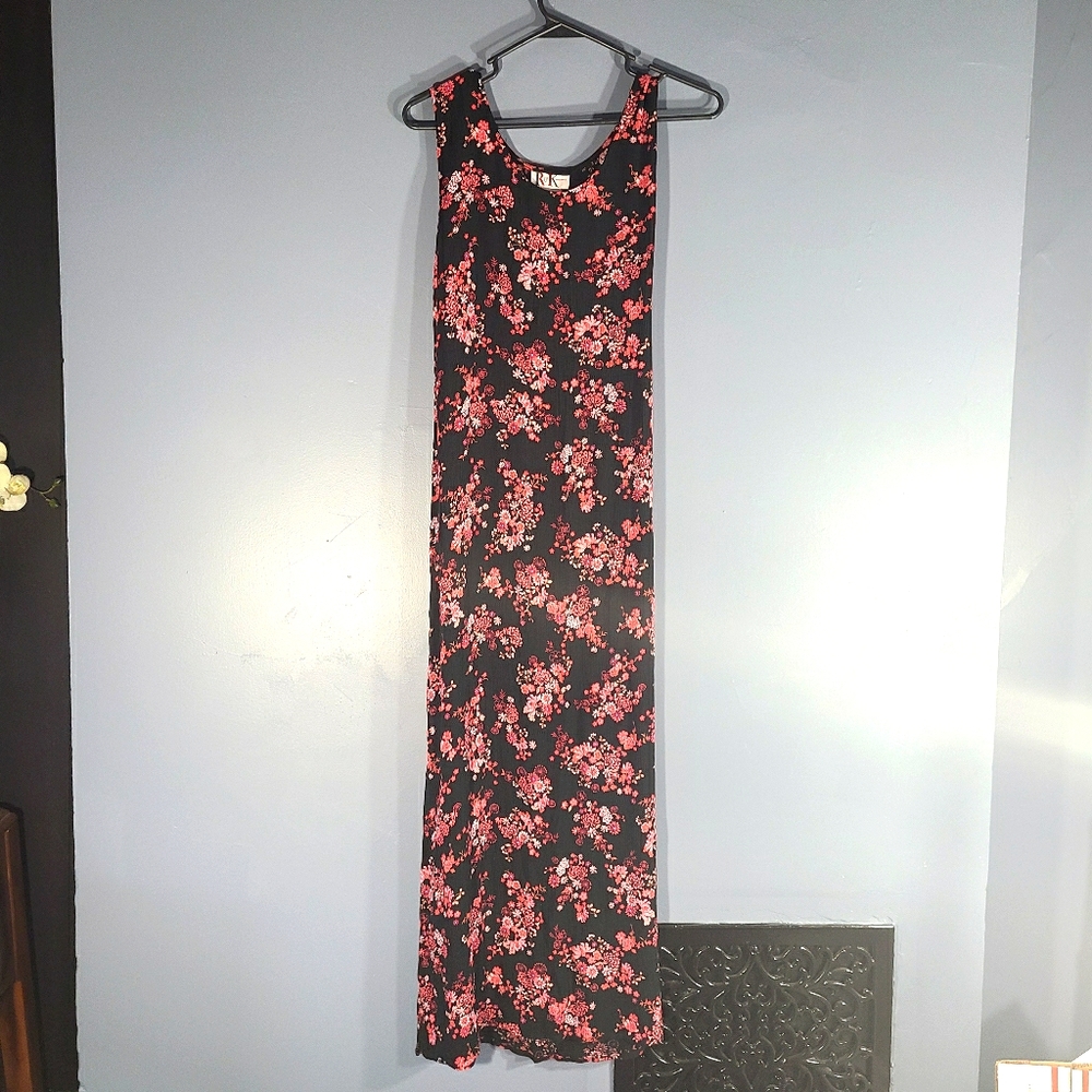 R & K originals floral vintage sundress